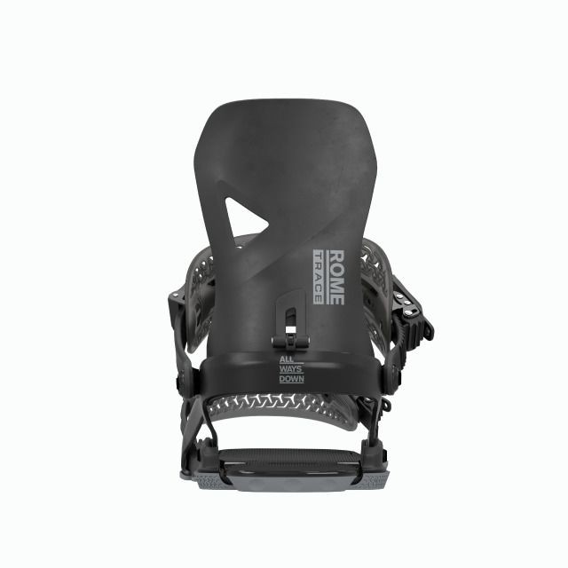 Rome Trace AW Snowboard Bindings, Black, Medium/Large MY26