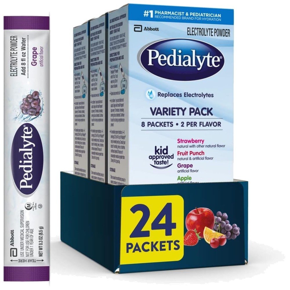 Electrolyte Powder Variety Pack - 24 Packets