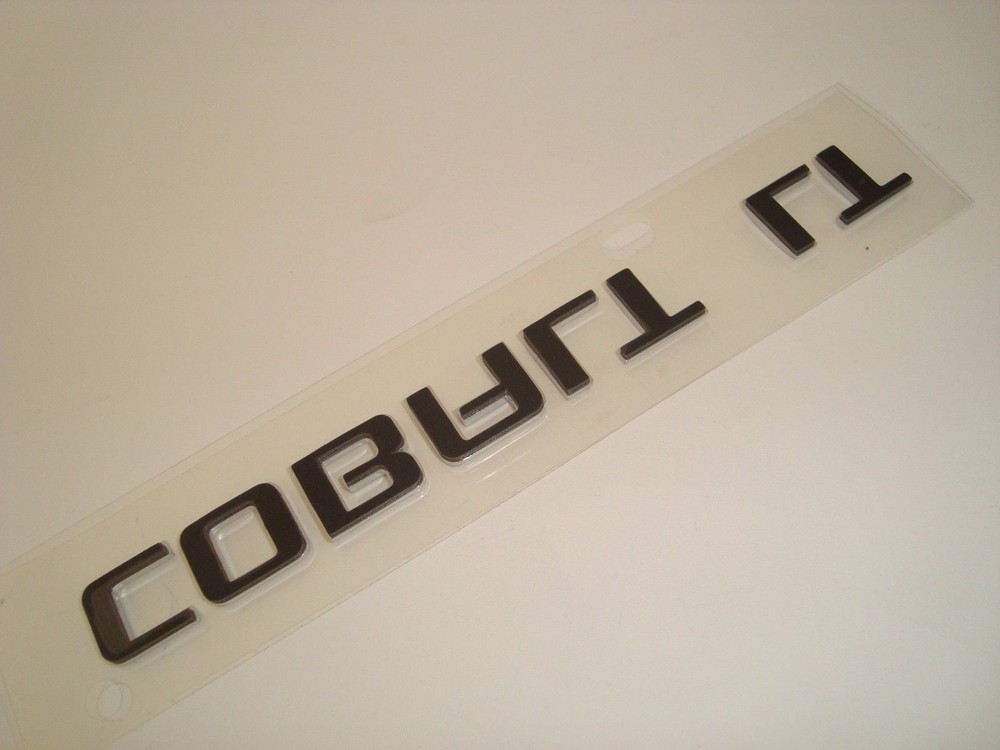 NEW CHROME COBALT LT SCRIPT EMBLEM CHEVROLET SS IMPALA CAPRICE CLASSIC
