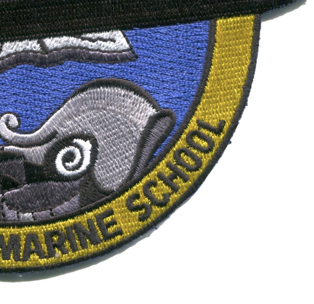 Naval Submarine School Patch