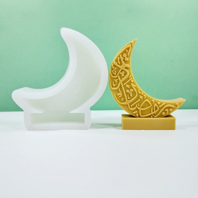 Eid Molds, Moon Shaped Molds for DIY Craft