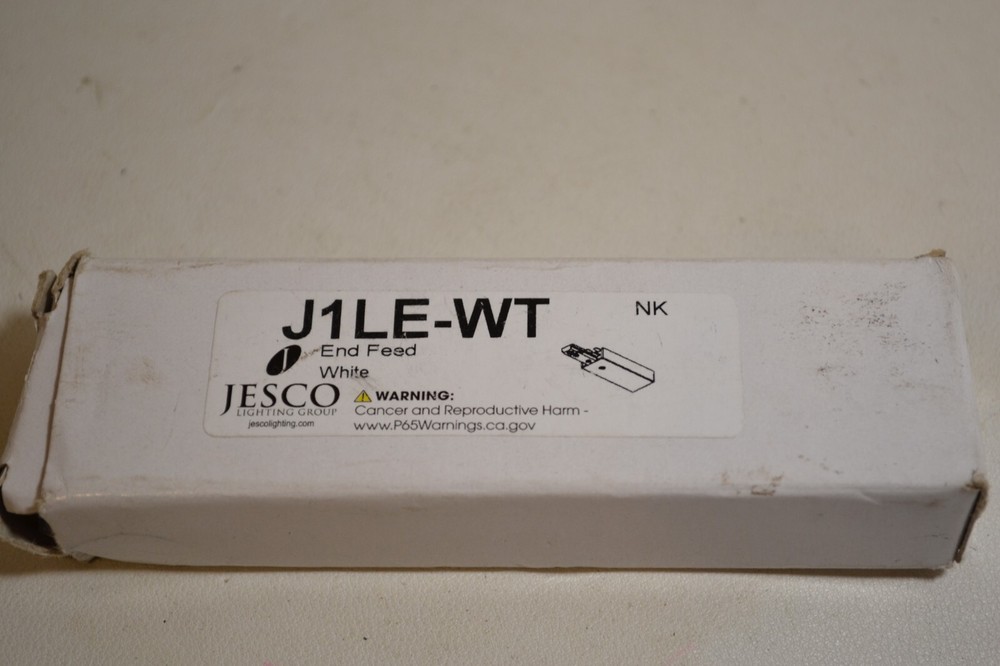 Jesco J1LE-WT End Feed WHITE