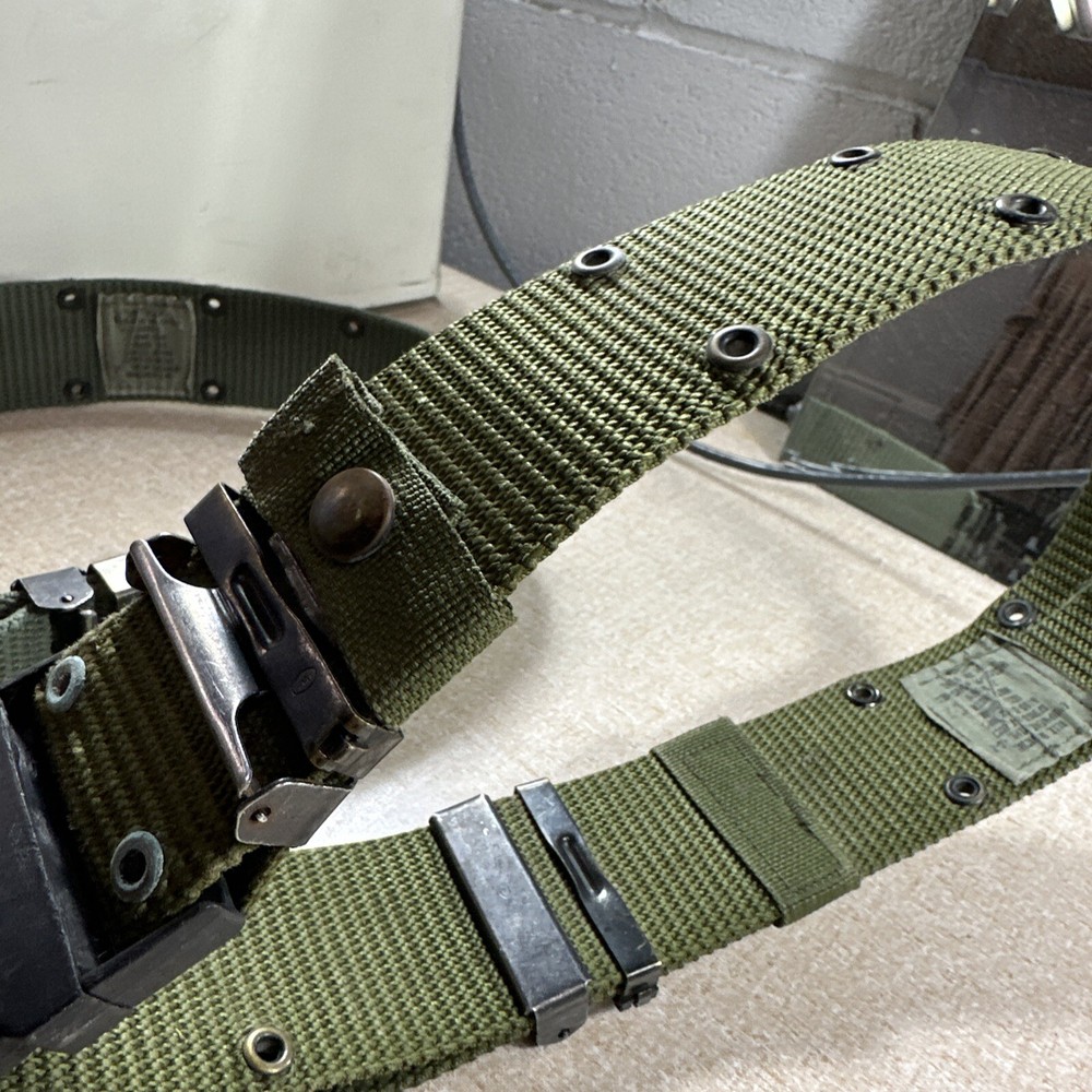 US Army pistol belt Military web gear utility surplus Size Medium