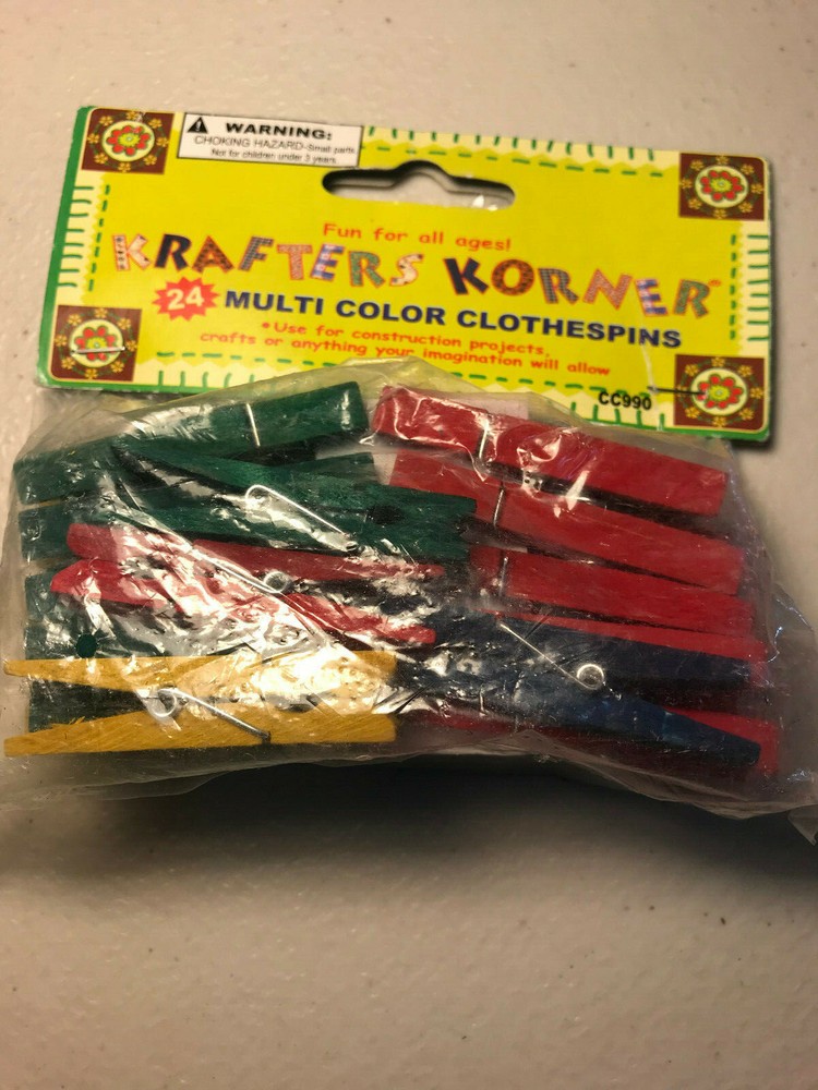 Mini Clothespins (assorted colors)