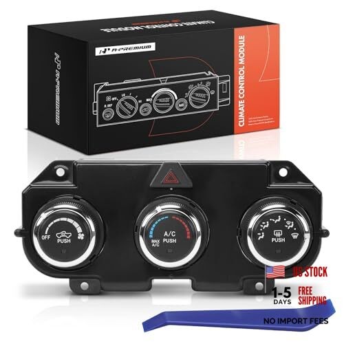 Heater Climate Control Panel Module Compatible with Ram 1500 2014-2018, 3500