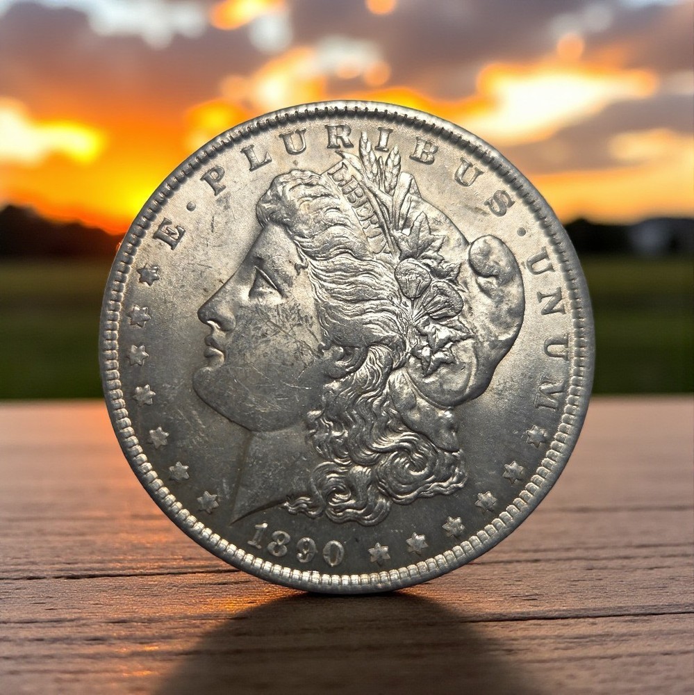 1890-P Morgan Silver Dollar 90% Silver
