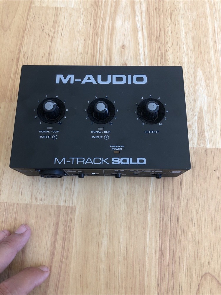 M-AUDIO M-TRACKSOLO USB Audio Interface