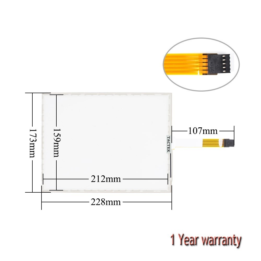 For AMT70063 7006300A 91-70063-00A 5-wire Replacement Touch Screen Digitizer