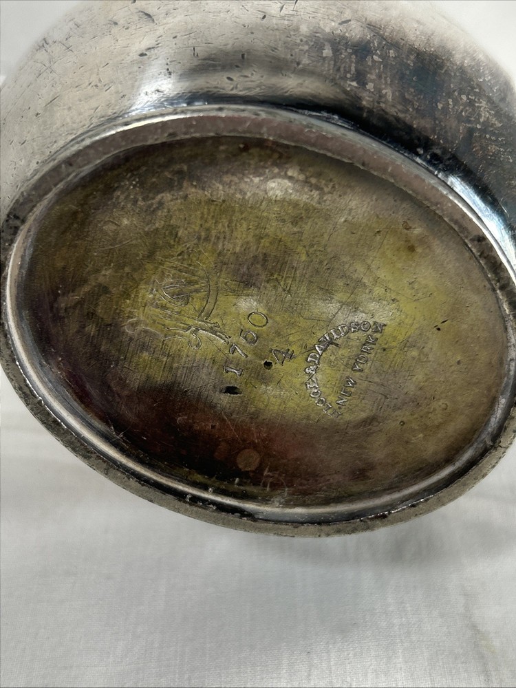 Nicol & Davidson New York Silver plated Pitcher