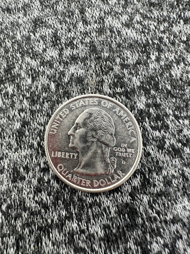 2007 Utah State Quarter with Clad error