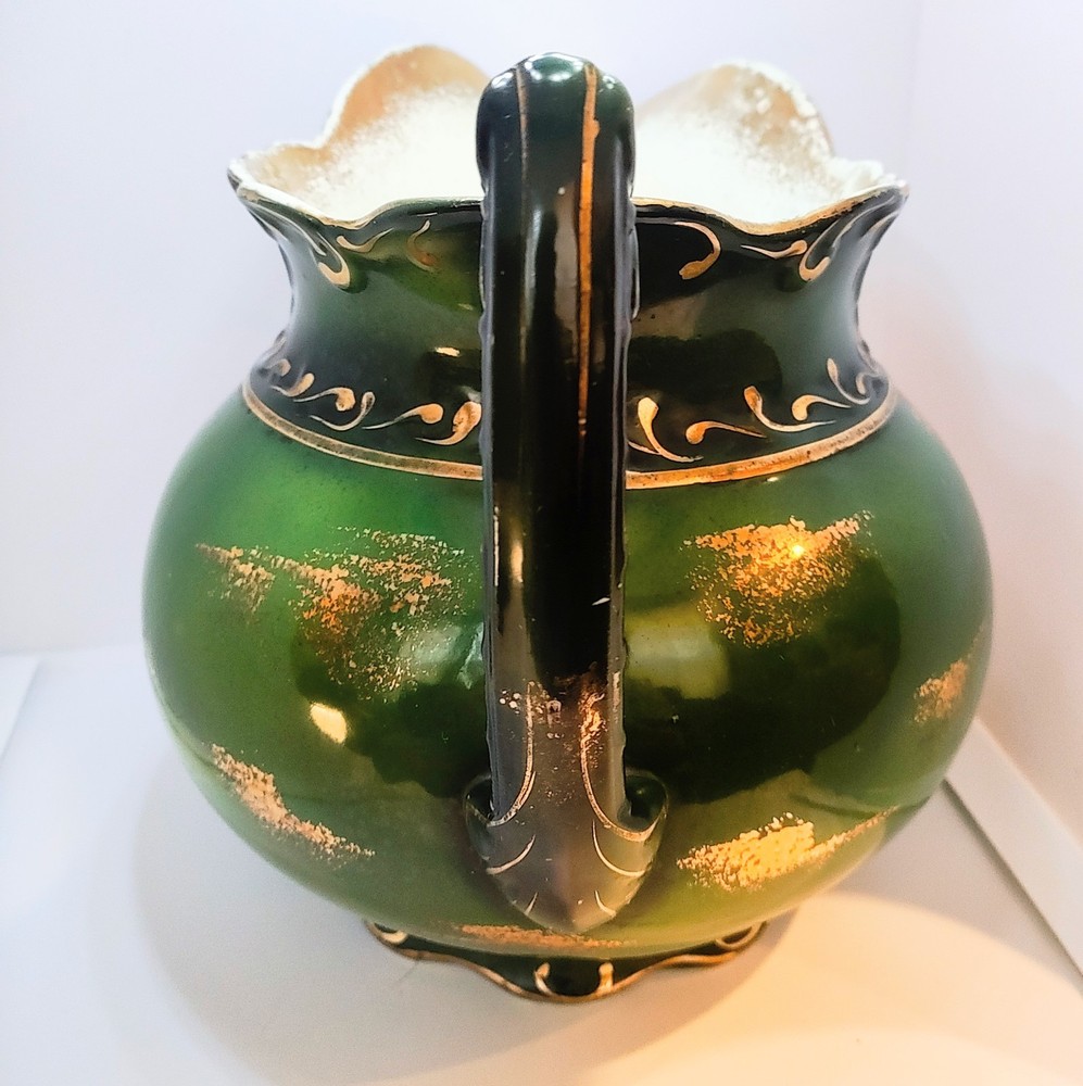 Antique D.F. Haynes Baltimore Victorian Rococo Inspired Pitcher