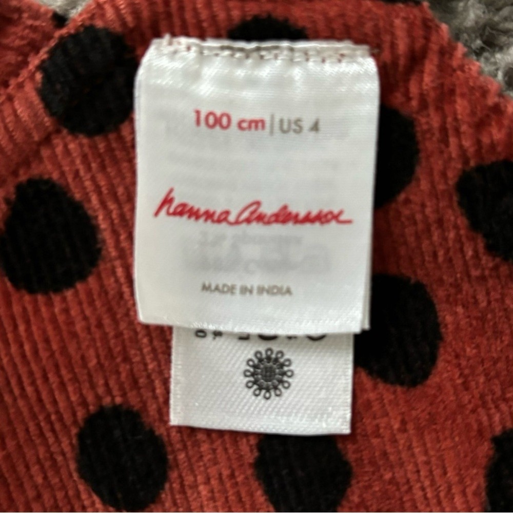 Hanna Andersson Spotted Jumper, Size 4