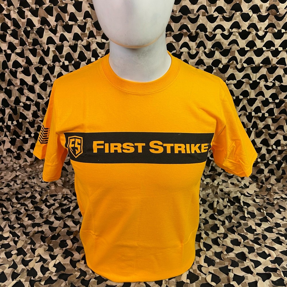 NEW First Strike T-Shirt - Gold - Medium
