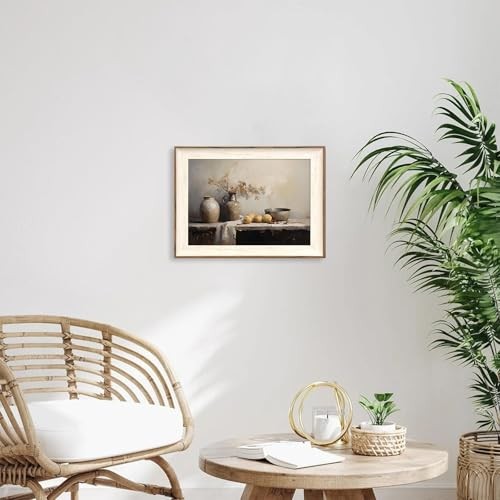 Framed Kitchen Wall Art Prints, Rustic Kitchen 16"L x 12"W Still Life