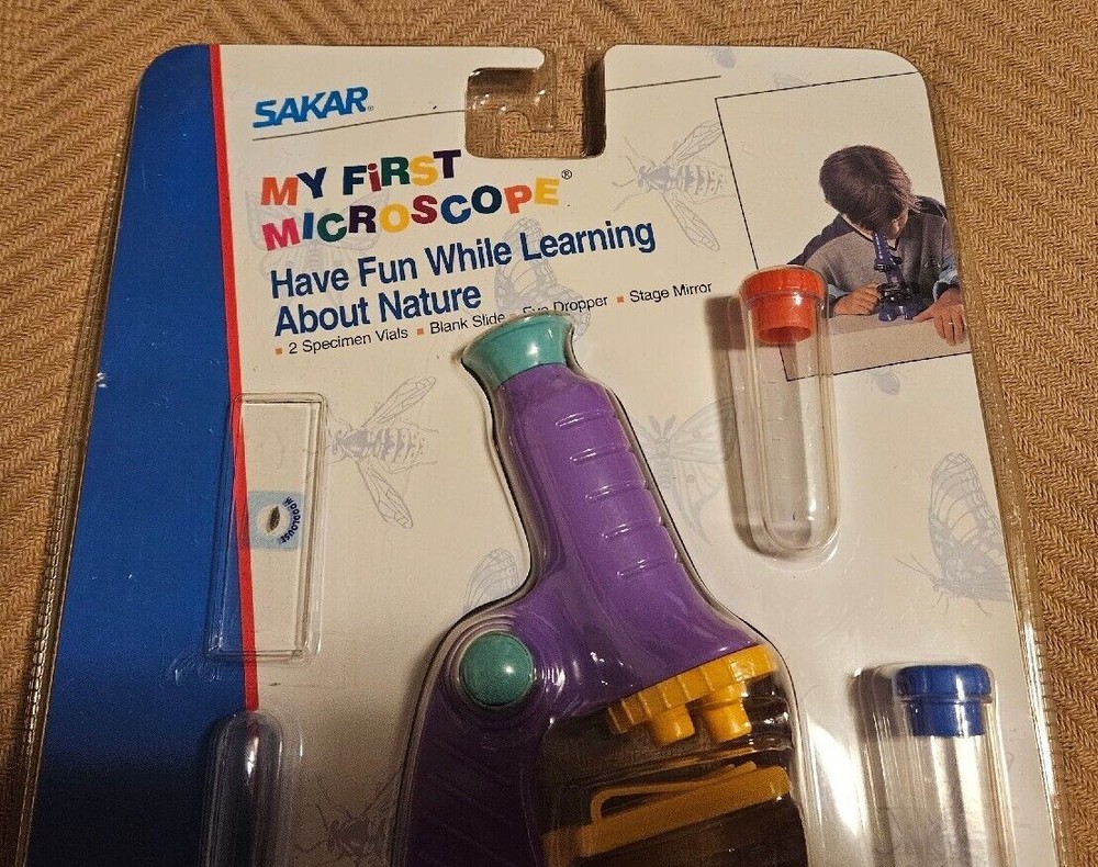 Vintage Sakar My First Microscope