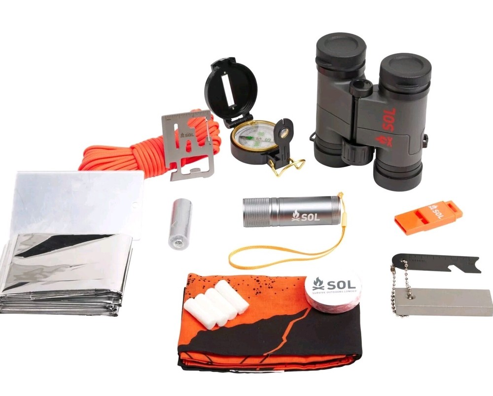 SOL EXPLORERS KIT 14 pc. Survival Essential Starter Kit - BRAND NEW (OOP)