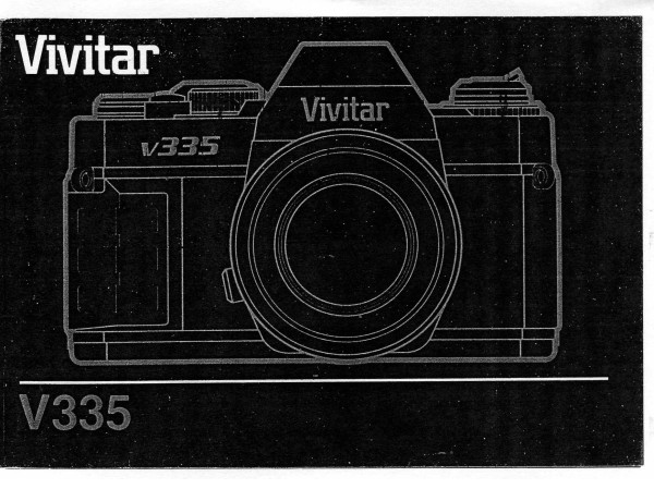 Vivitar v335 Camera Instruction Manual Reprint multi-language