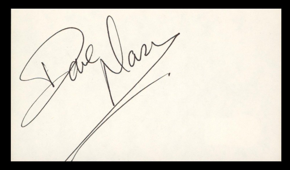 Dave Mason Singer Authentic Signed 3x5 Index Card Autographed BAS