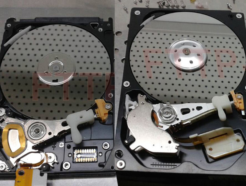 W2(3) Head combs for Western Digital 2.5" outer parked Hard Disk with 3 platter