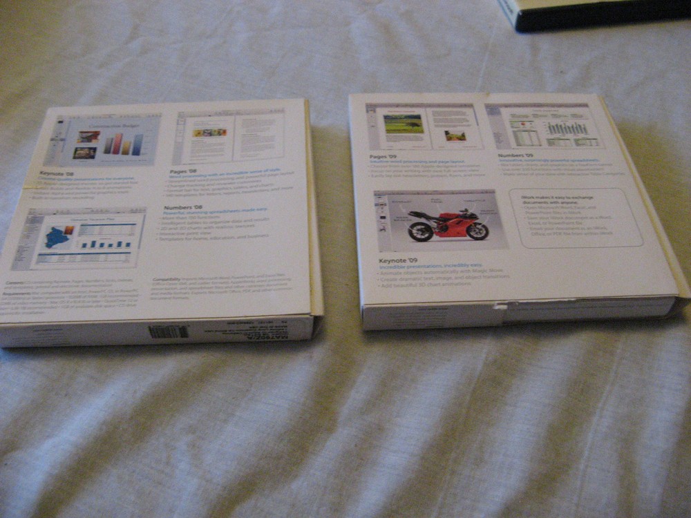 iWork & Microsoft Office MAC Bundle - 2 Versions of iWork SEE DESCRIPTION