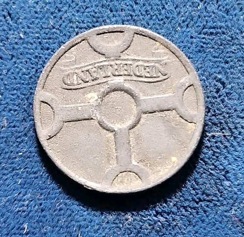 1942 Netherlands 1 Cent Coin (KM.#170)