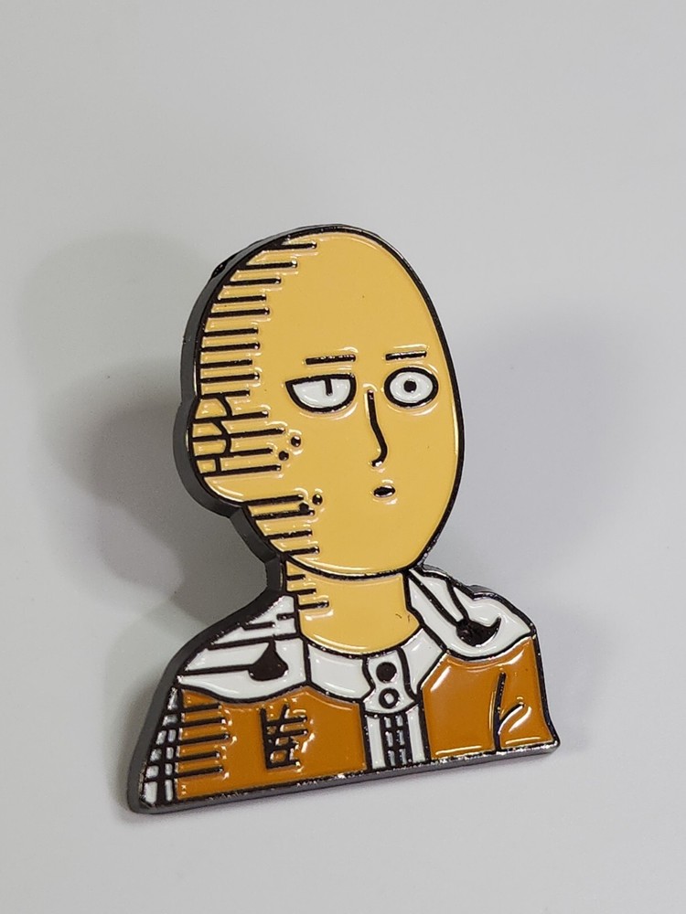 Saitama Lapel Pin Superhero from One Punch Man