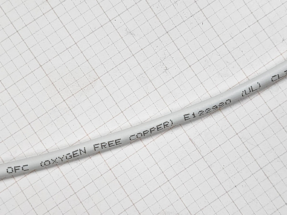 Elite Cable Products 22/4C Solid OFC Security/Alarm/Control Cable White /100ft