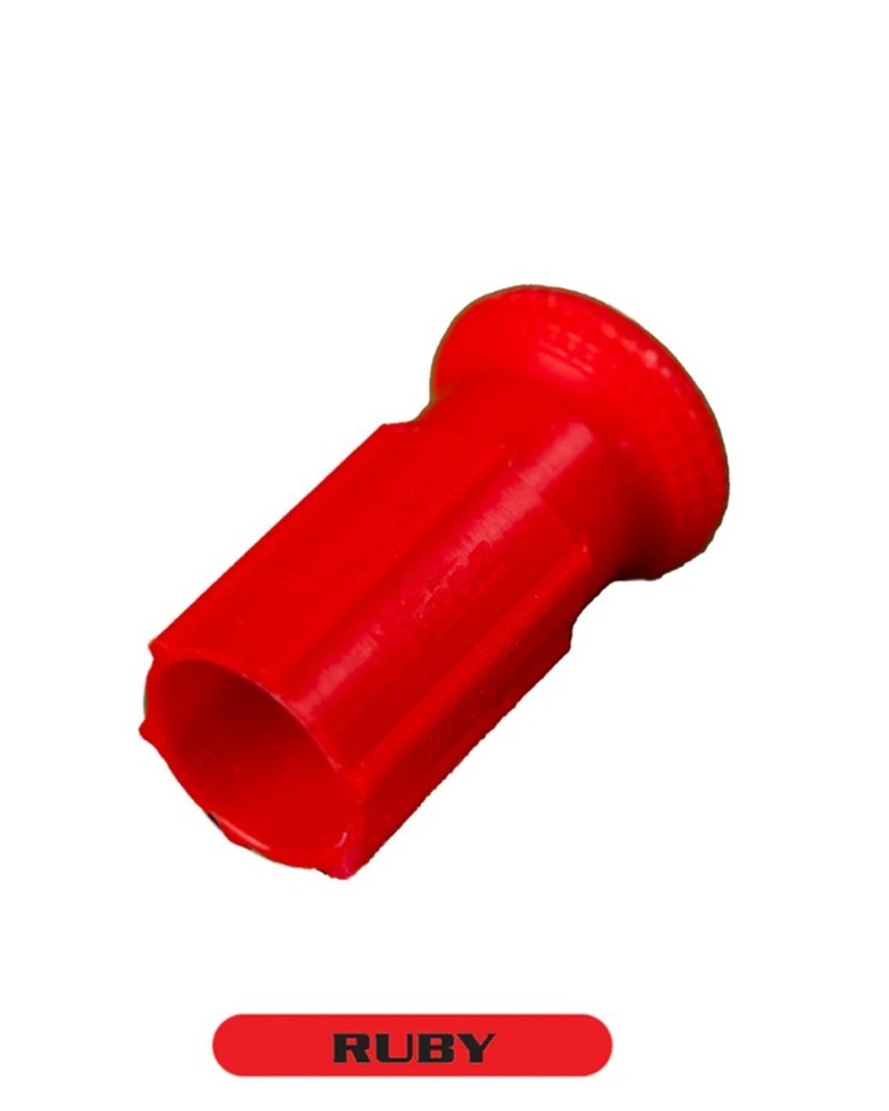 Tiger Tip & Ferrule Protector - 2pk. Ruby Red 9-13.5mm