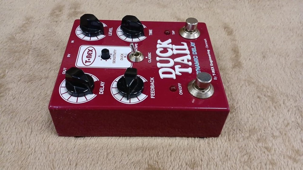 T-REX Duck Tail Dynamic Delay Guitar Effect Pedal