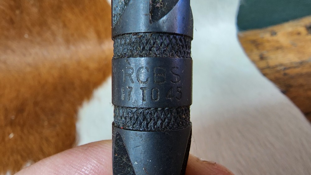 RCBS Chamfer/ Deburring Case Tool - 17-45 Cal