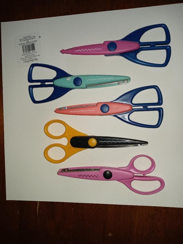 Scissors Collection - Set of 5 Craft Scissors Scrapbooking