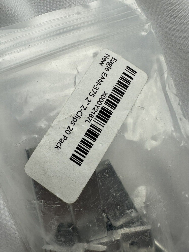 Eagle EAM-375 2'' Z-Clips 20 Pack