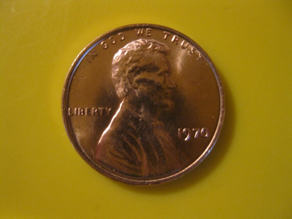 1970 Lincoln Memorial Cent Ch/Gem BU!