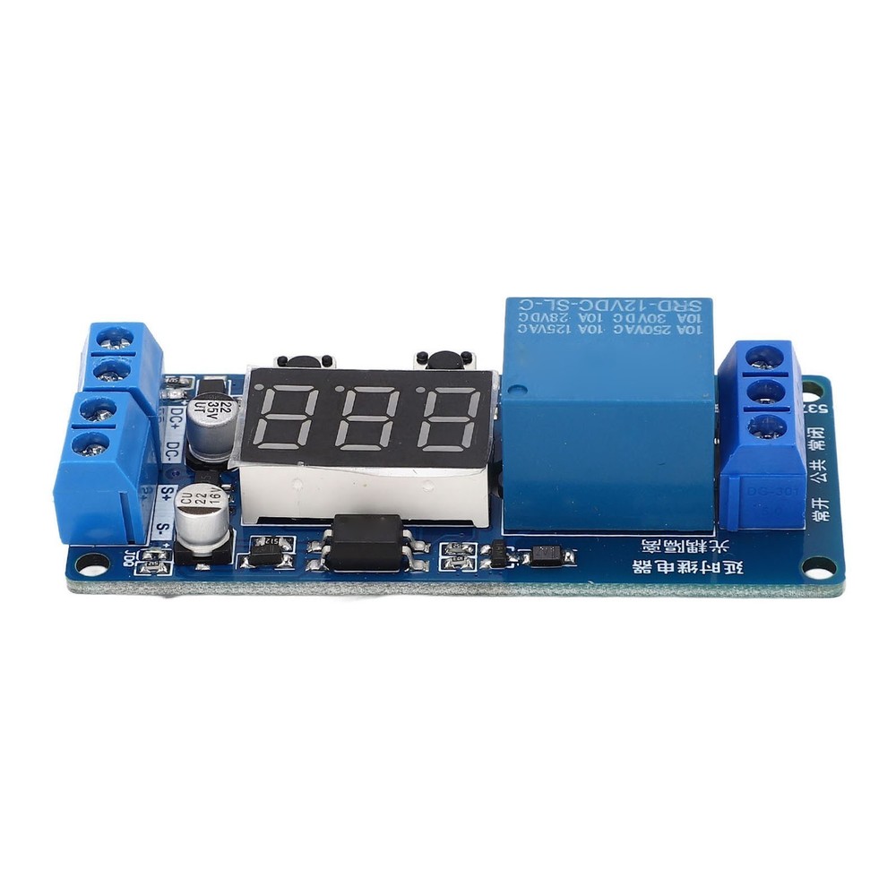 Time Delay Relay Module 12VDC Switching Controller Board Electrical Timer