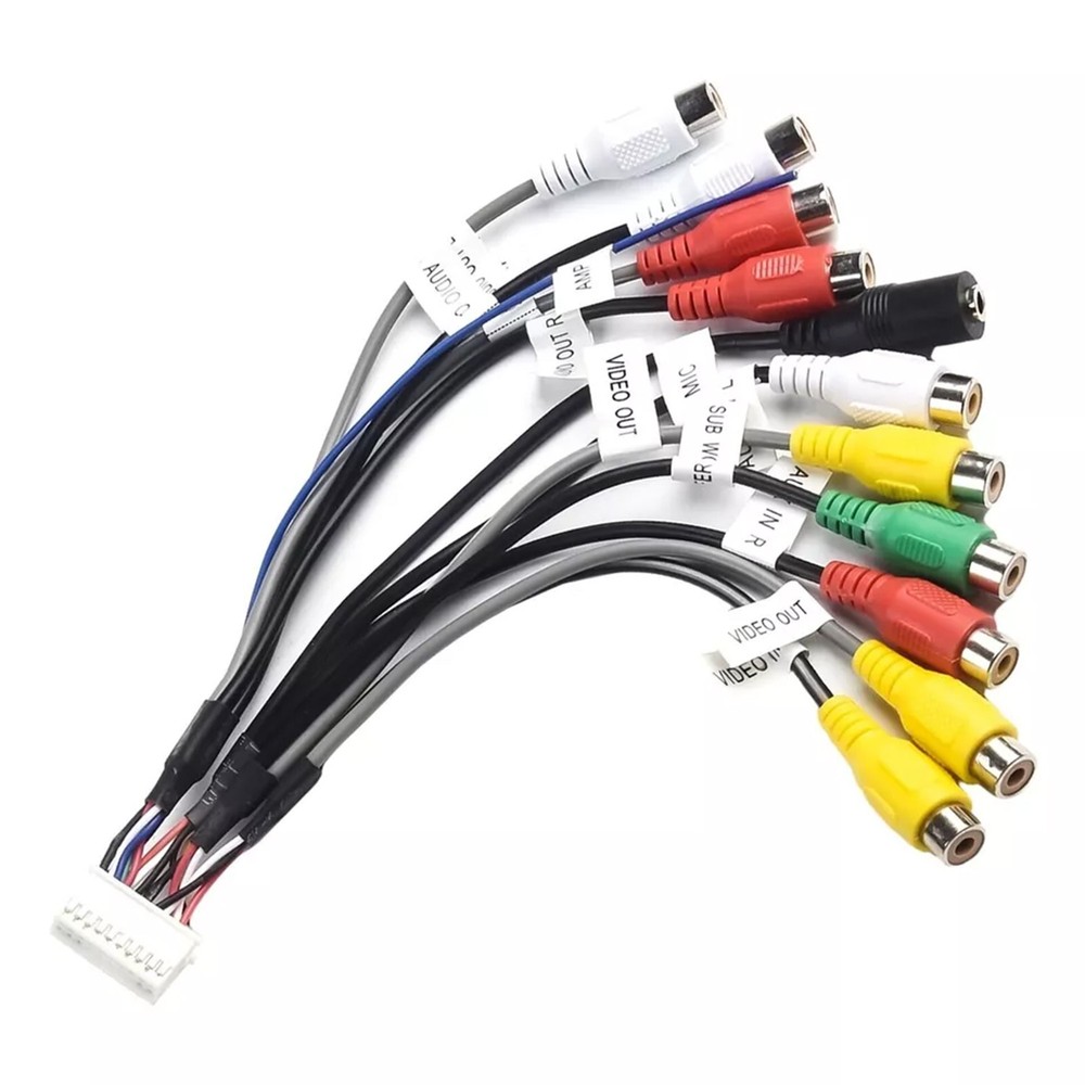 Precision Designed Dual XDCPA10BT AV Input Output Camera Cable Adapter 20 Pin