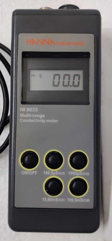 HANNA INSTRUMENTS HI9033 MULTI-RANGE CONDUCTIVITY METER
