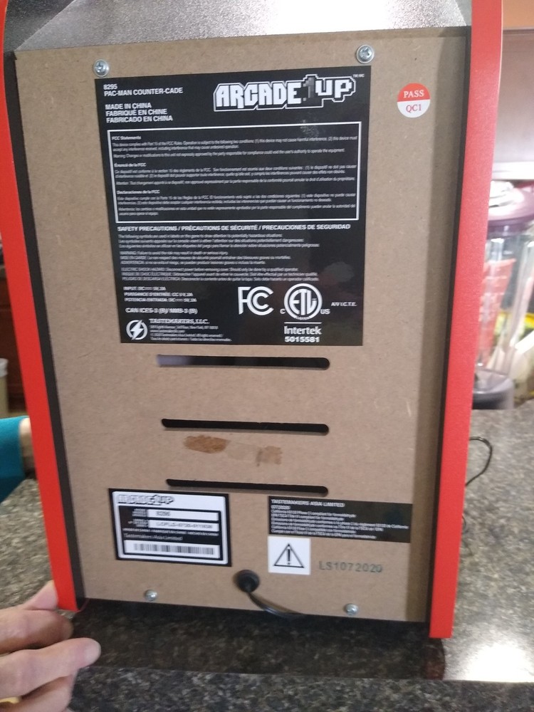 pac man arcade vintage never used