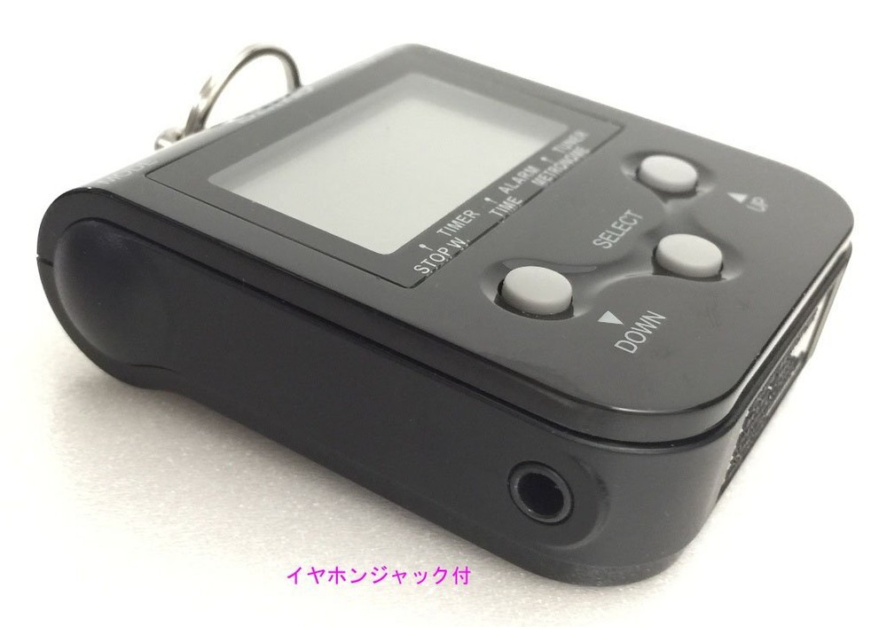 SEIKO Digital Metronome with Neck Strap Black DM90B