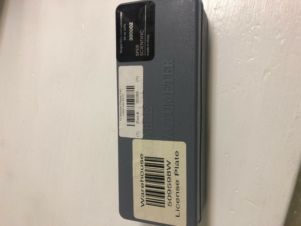 Sper Scientific sugar/brix Refractometer 28-62% Brix, 300002