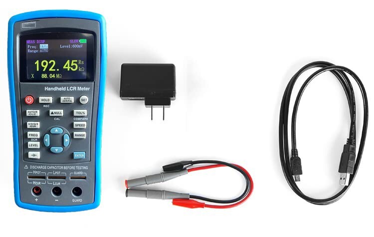 Digital LCR Meter Bridge Capacitance Inductance DC Resistance Tester Measurement