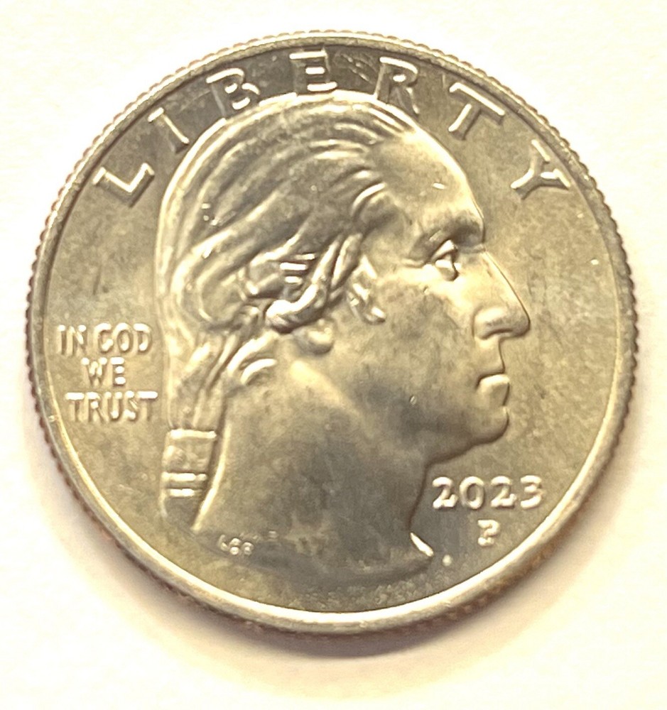 2023 P Bessie coleman finger Error coin