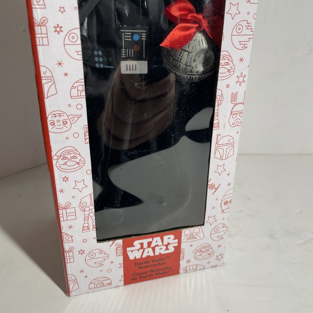 Kurt Adler Darth Vader with Death Star Nutcracker, 10-Inch