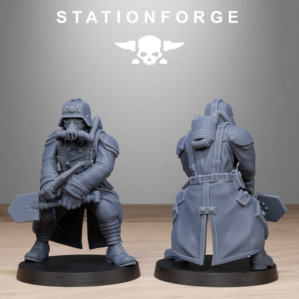 GrimGuard Shovel Fighter - Stationforge