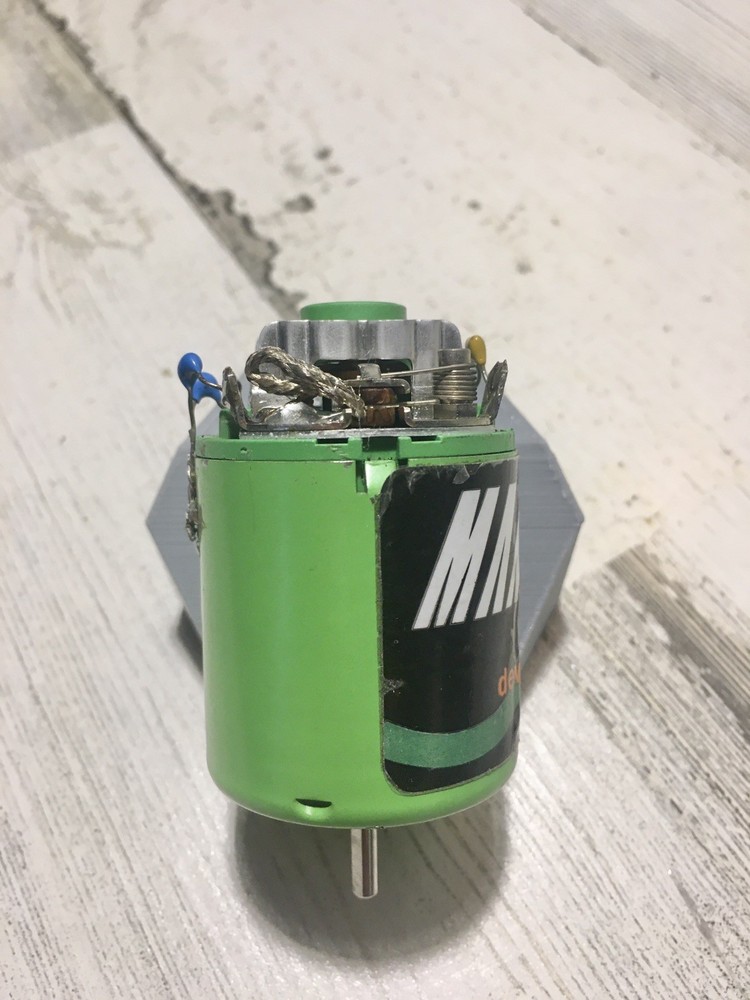 Vintage MAXTEC Development Brushed Motor. Tested Working