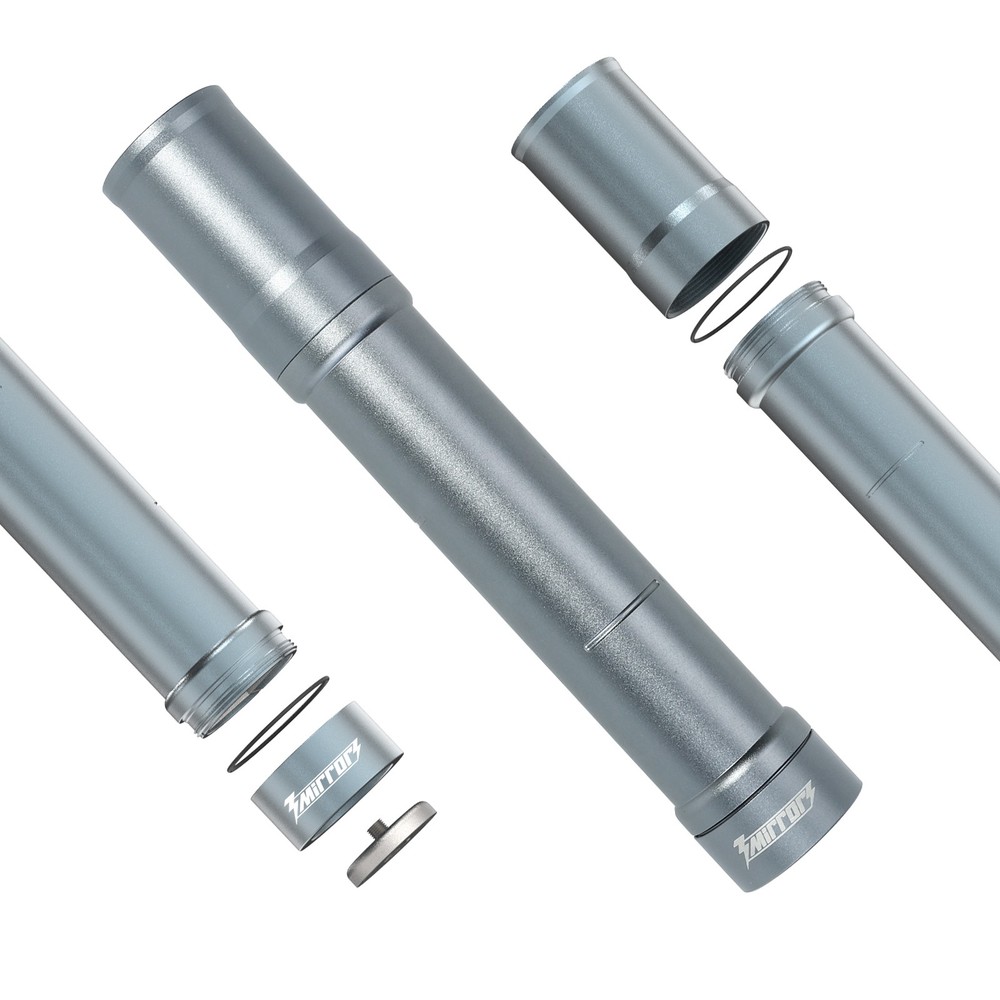 3mirrors Tungsten Electrode Storage Case Fits Short & 7" Standard Titanium Gray
