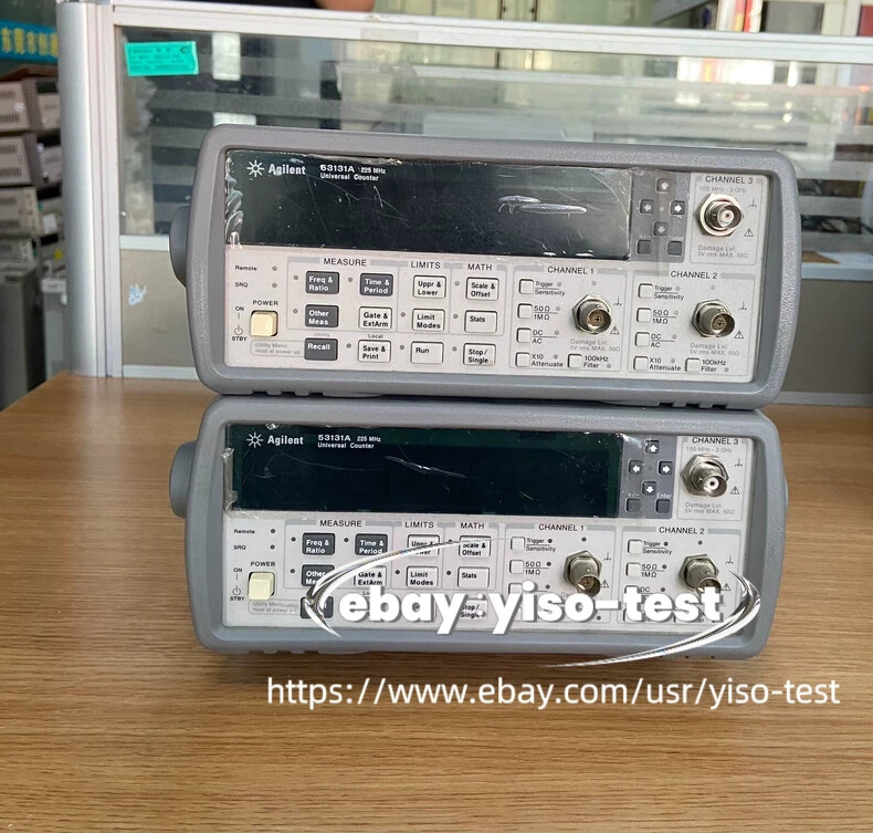 1PCS HP KEYSIGHT Agilent 53131A Universal Frequency Counter /Good function /#-