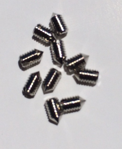 Belt Tip Replacement Screws 3 Pack