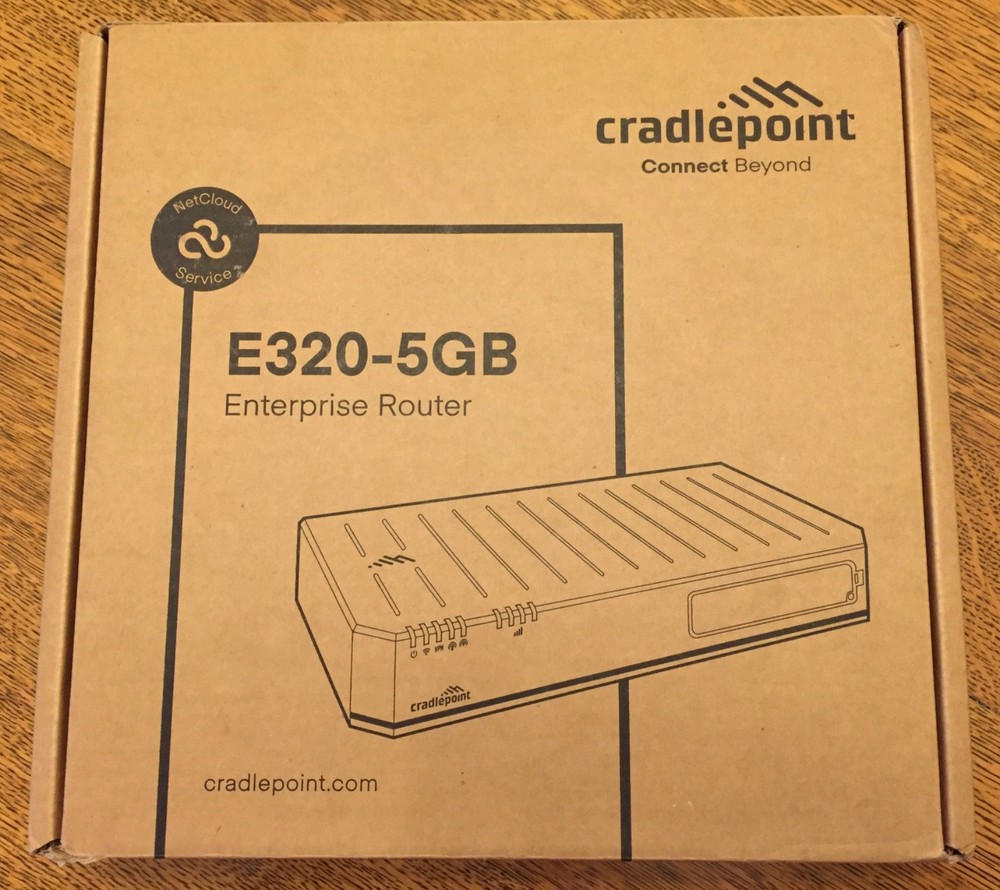 Cradlepoint E320-5G Enterprise Router T-Mobile Only, Model S6A139A
