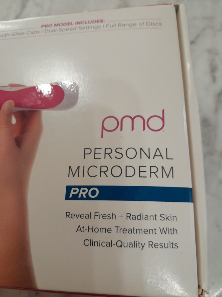 PMD Personal Microderm Pro New Open Box Missing Training Disc