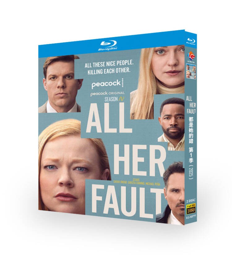 All Her Fault (2025) 剧情片 2 光盘全新密封盒套装现货-